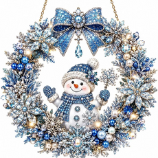 🔥Last Day 75% OFF - DIY Christmas Wreath Diamond Art Kit